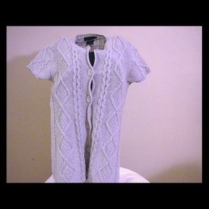 CALVIN KLEIN, lt grey sweater