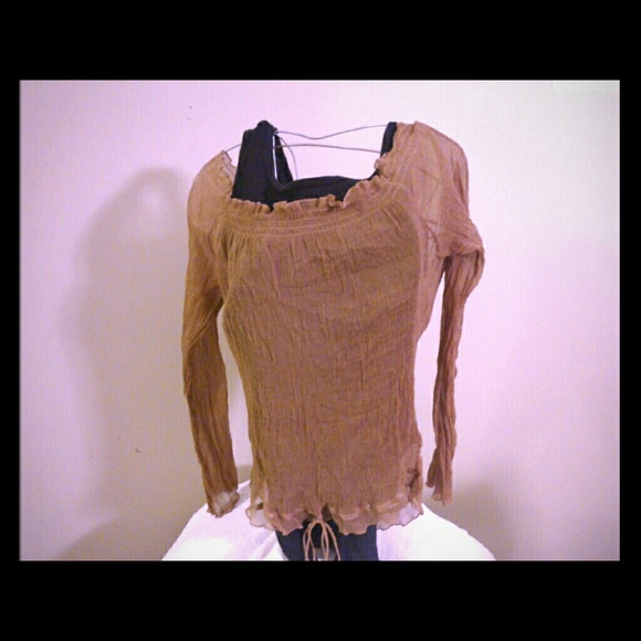 GUESS silk top, M