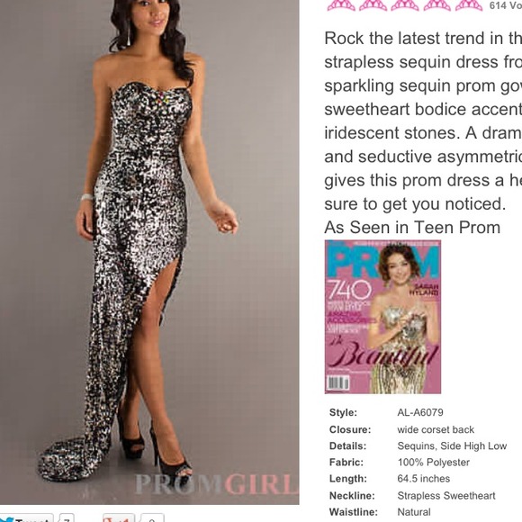 Beautiful Prom dress for sale. - Picture 3 of 3