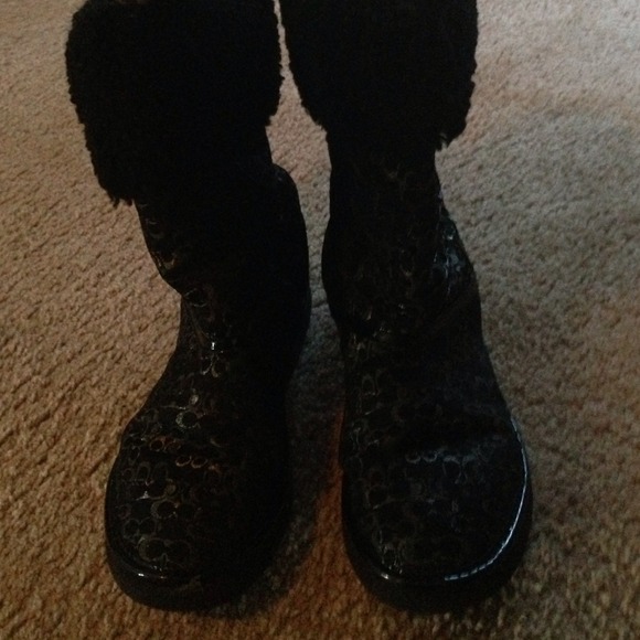 Coach winter boots size 7