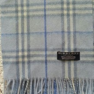 Authentic Burberry Lambswool Scarf.