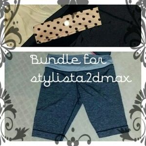 Lululemon dark gray capris