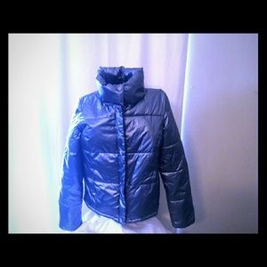 Old Navy puffer Jacket, Charcoal grey (M)