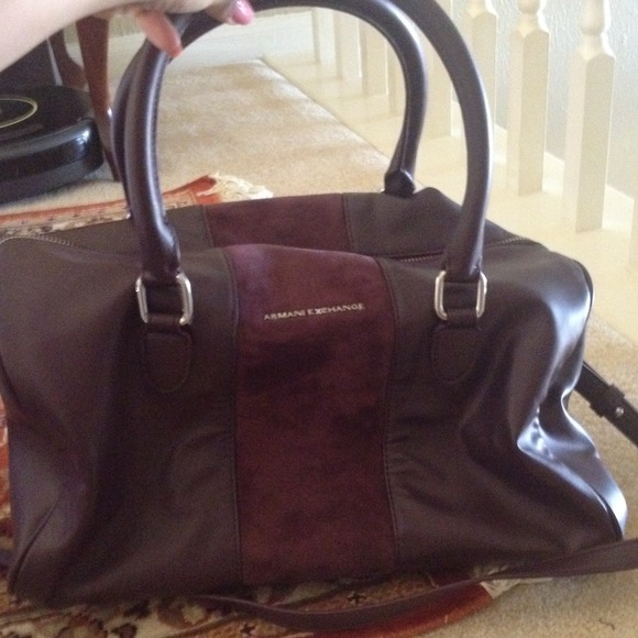 Armani exchange satchel