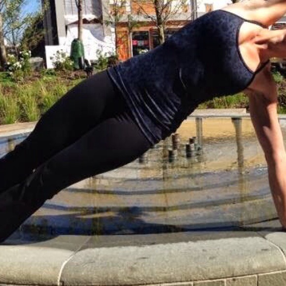Lululemon Power Y Tank Paisley Inkwell