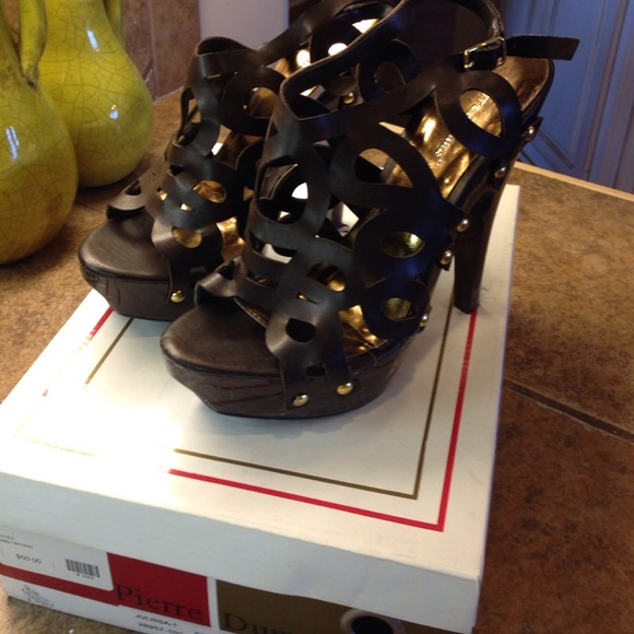 Brown heels