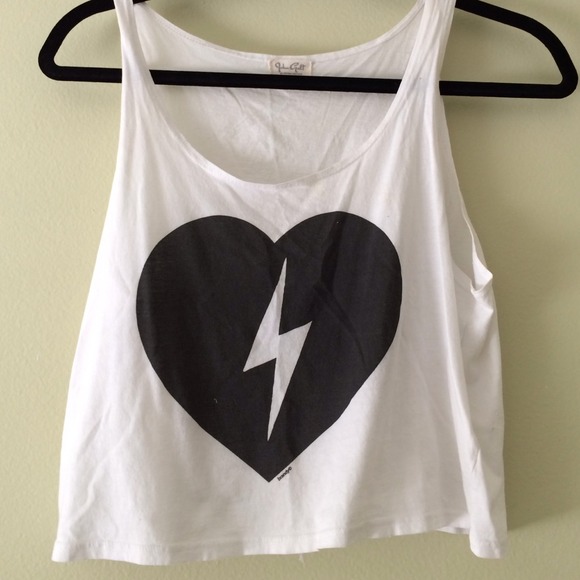 Brandy Melville lightning bolt tank.