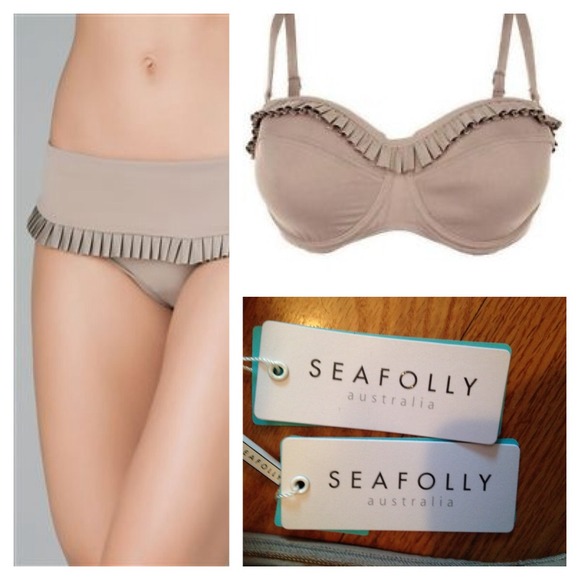 SOLD! Seafolly Goddess bikini size 12/D cup