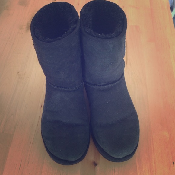 JUST REDUCED!!!!  Classic short black Uggs