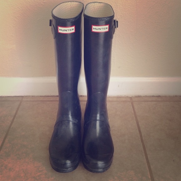 Hunter rain boots