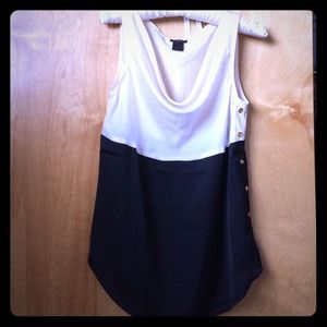 Ann Taylor Silk, Sleeveless Blouse