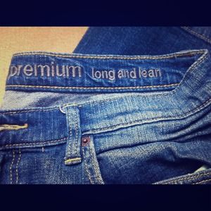 Gap premium long and lean jeans