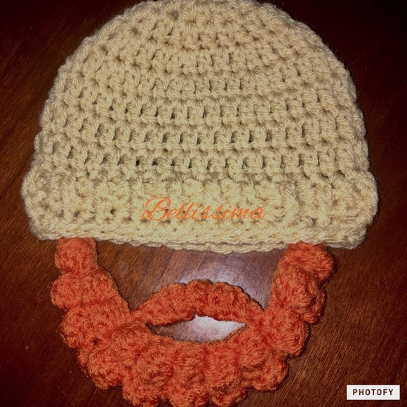 Handmade crochet beards - Picture 2 of 3