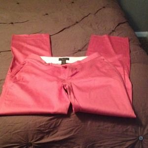 Banana Republic salmon colored pants