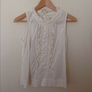 Anthropologie ruffle top, size 0