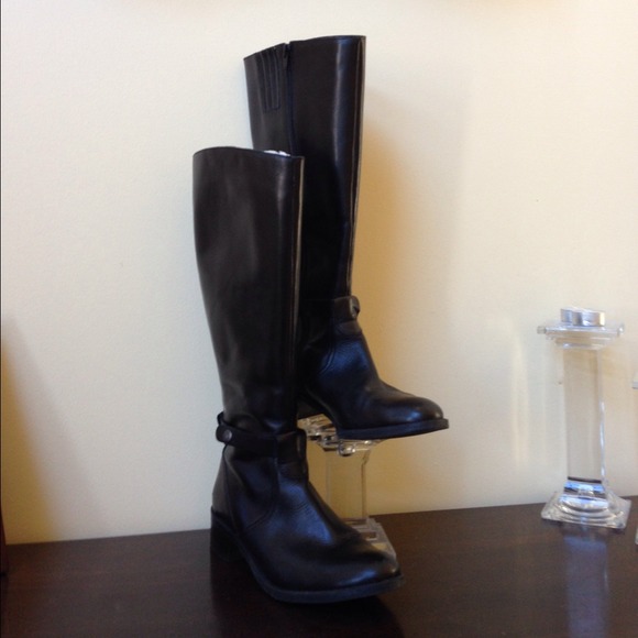 SOLD!!Black tall boots