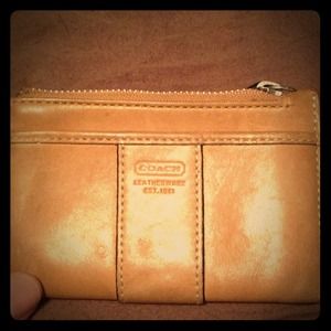 coach change purse and scarf bundle