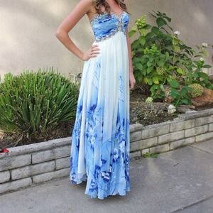 Floor Length Formal Dress. Regularly $390!