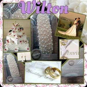Wilton bridal headpiece