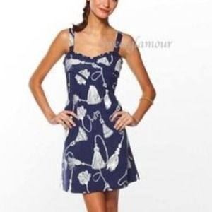 Lilly Pulitzer navy rope dress