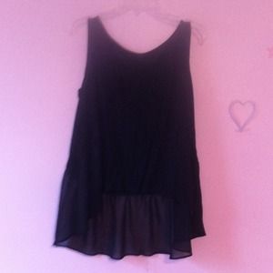 Hi Low black top