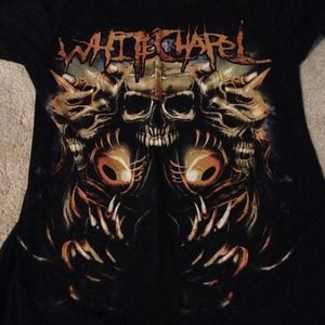whitechapel band shirt