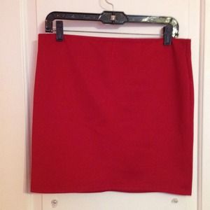 Red Charlotte Russe skirt