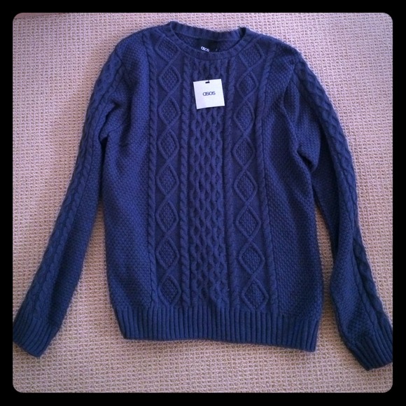 Navy blue sweater