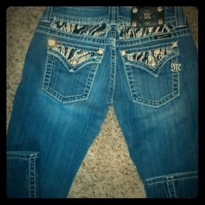 Miss Me Boot Cut Jeans Size 28