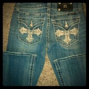 Miss Me Boot Cut Jeans Size 27