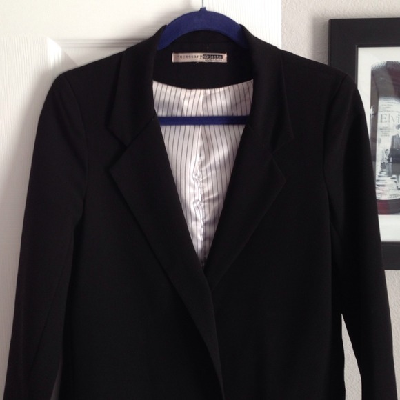 Beautiful black blazer with no button size S - Picture 1 of 4