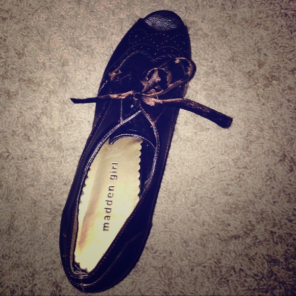 Madden Girl peep toe heels...brown