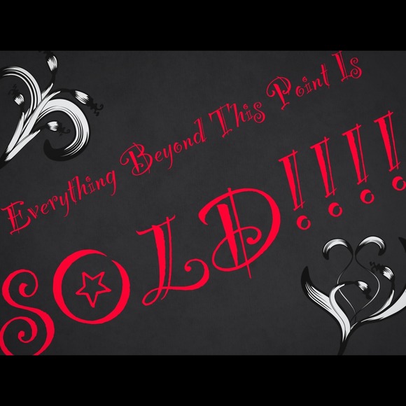 Sold Beyond This Point