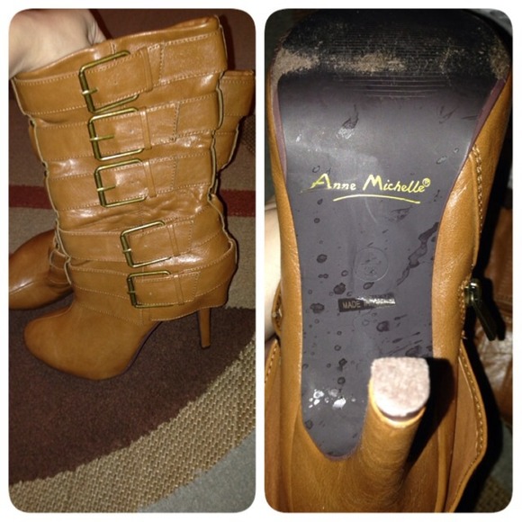 Anne Michelle mid calf boots