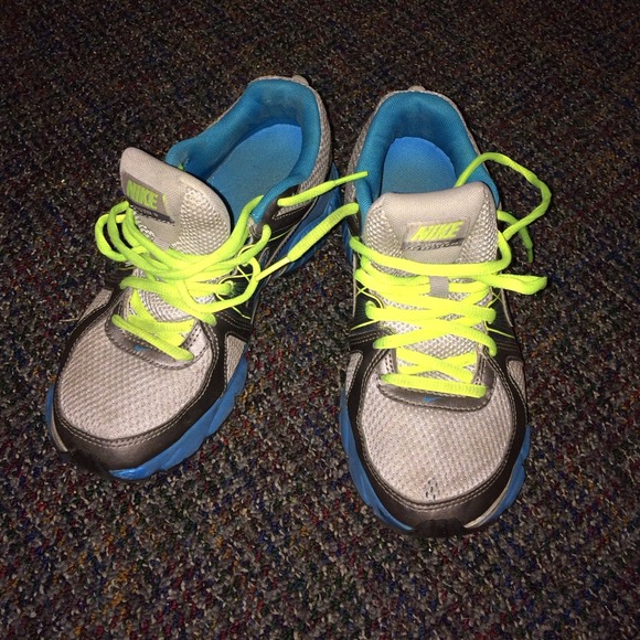 Nike Air blue & green