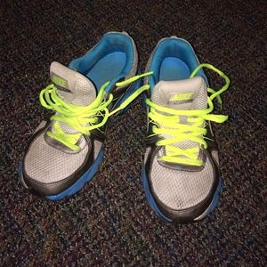 Nike Air blue & green