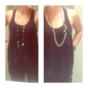 Long glam beaded necklaces!