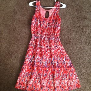 Coral dress
