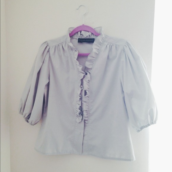 • Ruffle Blouse • - Picture 2 of 3