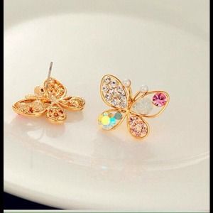 Beautiful Butterfly Earrings