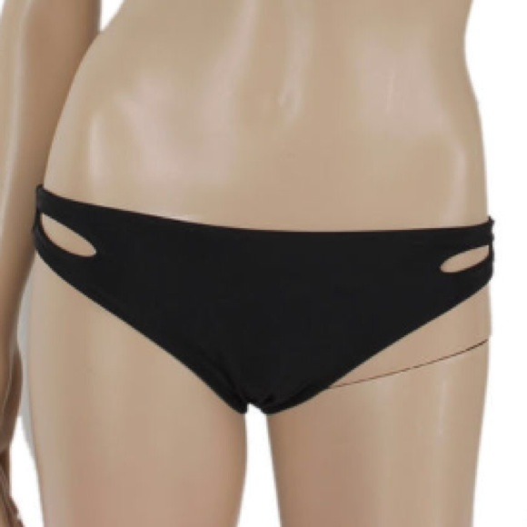 Black bikini bottoms