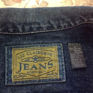 Liz Claiborne Denim Vest