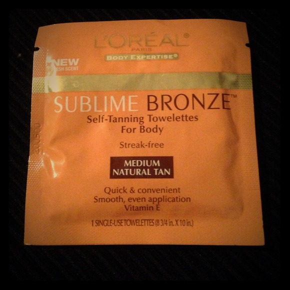 Sublime BronZe towelettes