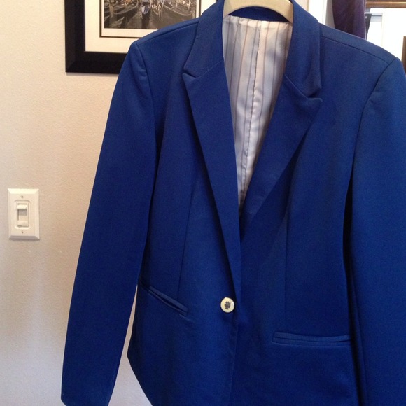Gorgeous royal  blue jacket - Picture 1 of 4