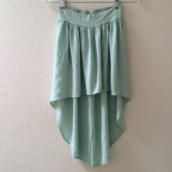 🎉SALE🎉 LF MINT HI-LO SKIRT
