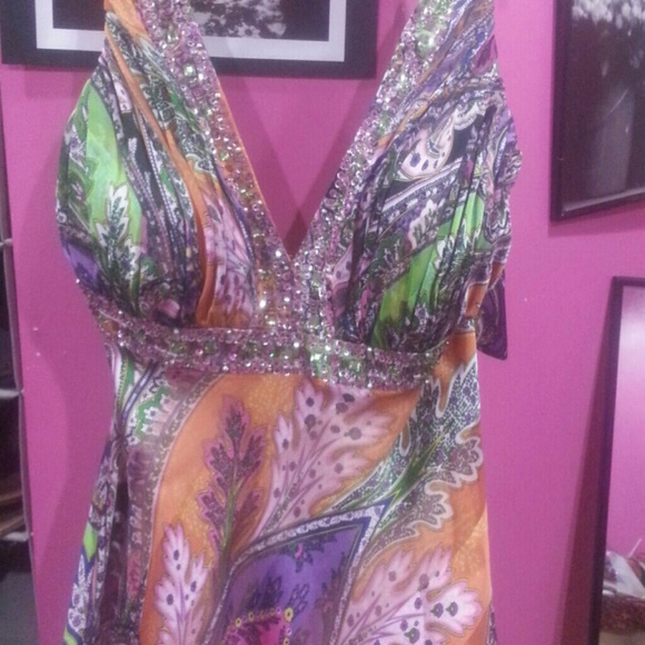 Prom dress/Ball gown long size 8 ***REDUCED! !**** - Picture 1 of 2