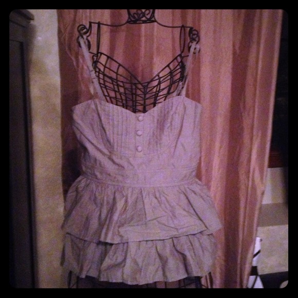 Peplum style top