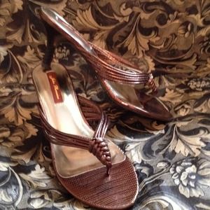 Bronze Sandals. Brand New!