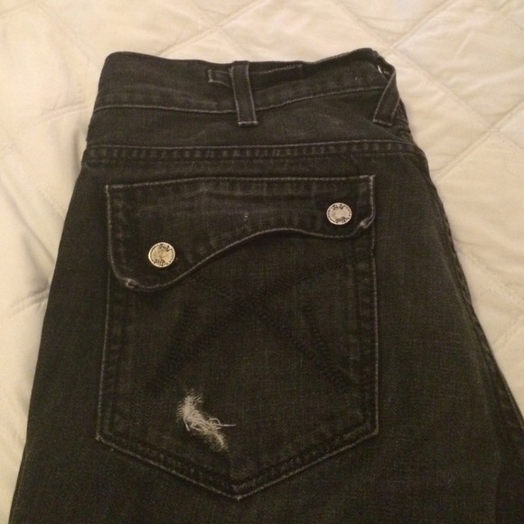 Men's black jeans