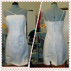 White halter style dress White house/Black market